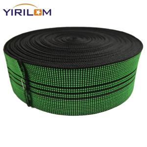 Wholesale High Elasticity Green Green Sofa Upholstery Elastic Webbing Elastic Strap Sofa Webbing Band from china suppliers