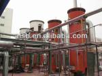 High temperature composite carbon fiber material thermal shrinkage molding