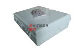 Outdoor 96 Cores Plastic Fiber Optic Termination Box SC Adapter For 1X64