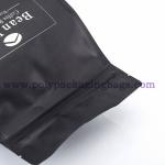 Matt Black 250g 1kg 12oz Aluminum Foil Bag With Valve