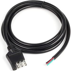 Wholesale OD0.8 4 Pin Trailer Wiring Harness Power Cord SAE Extension Cord from china suppliers