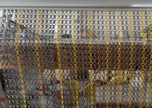 Wholesale Aluminum 1.5 Mm Wire Chain Link Screen Curtain Architects Exhibition Hall Decorative from china suppliers