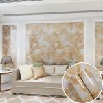 Entertainment Marble Furniture Foil 3D Wallpaper for Wall Decoration in 0.60 M