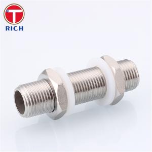 Wholesale 304 Stainless Steel Through Outer Wire Hollow Fully Threaded Pipe Through Plate Joint from china suppliers