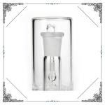 4.7 Inches Fritted Perc Glass Ashcatchers 90 Degree For Glass Bong Hookah
