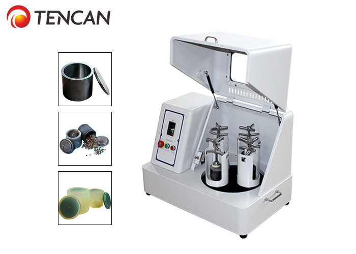 Square Shape 2L Micron Powder Lab Scale Ball Mill 670rpm Vertical Planetary