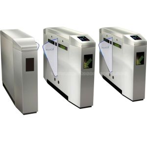 Buy cheap Retractable Flap Barrier Gate / Access Control Security Turnstiles from wholesalers
