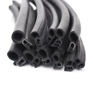 Wholesale Water Resistant Clip on U Profile Rubber Seal Foam Bulb Glass Edge Trim for Car Door from china suppliers
