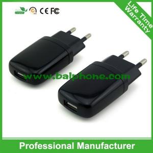 Wholesale Single USB travel charger ,1A Wall Charger shenzhen Factory supplied from china suppliers