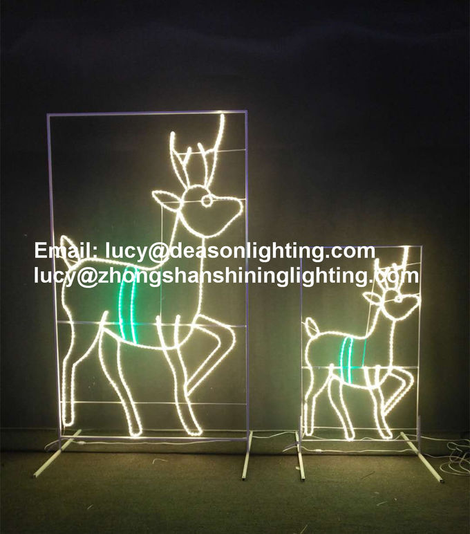 christmas reindeer lights
