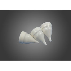 China High Density Zirconium Oxide Ceramic Part White Zirconia Ceramic Funnel on sale