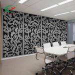 Nontoxic Durable Acoustic Hanging Screens , Multipurpose Polyester Sound