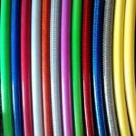 1/8'' SS Braided PTFE Brake Hose ATV Motorcycle Hydraulic Brake Line