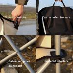 Folding Chairs Heavy Duty Support 350 lbs Moon Chair with Carry Bag Portable