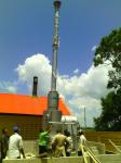 1 Smokeless Municipal Solid Waste Incinerator Machine for Natural Gas/Diesel/LPG