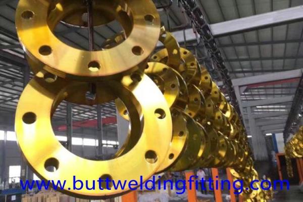 Quality Copper Nickel Alloy Forged Steel Flanges CuNi 70/30 cl300 STD 36'' B16.9 Welding for sale