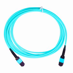 Wholesale 3.0mm Fiber Optic Cable Accessories , 5M Length MPO MTP Optical Patch Cord from china suppliers