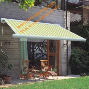 Wholesale Luxury Patio Remote Control Retractable Motorized Cassette Awning from china suppliers