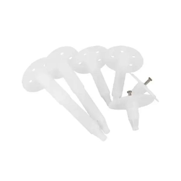 Custom Logo White Wall Insulation Anchors Corrosion Resistance Hammer in Anchors