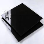 Interior Tiles in Plain Super Black Glazed 60*60mm Big Slab Tile for Hotel