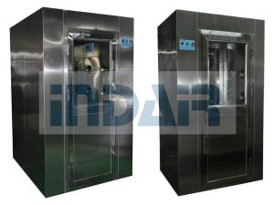 Wholesale Intelligent SS Cleanroom Air Shower , Adjustable Time Air Shower Unit With Nozzles from china suppliers