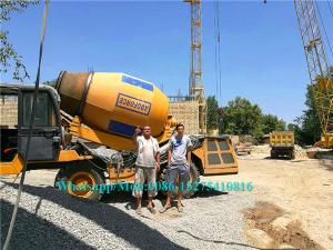 Wholesale Hydraulic Concrete Construction Equipment Self Loading Mobile Concrete Mixer from china suppliers