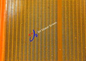 Wholesale 836 * 700mm Polyurethane Screen Panels Mesh For Fine Particle Separation from china suppliers
