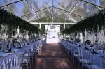 112x203x4 Frame Clear Wedding Marquee 10x20 Canopy Tent Polyvinyl Chloride