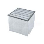 Customized Aluminum Frame HVAC F9 Bag Filters Hvac Synthetic Fiber Pocket Type