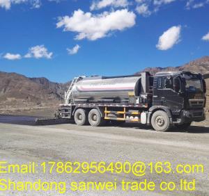 Wholesale 4x2 EURO 3 Asphalt Sprayer Truck , Asphalt Spraying Machine 9-12m / Min from china suppliers