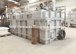 Natural Gas Aluminum Holding Metal Melting Machine Pool Type With 8000 KG