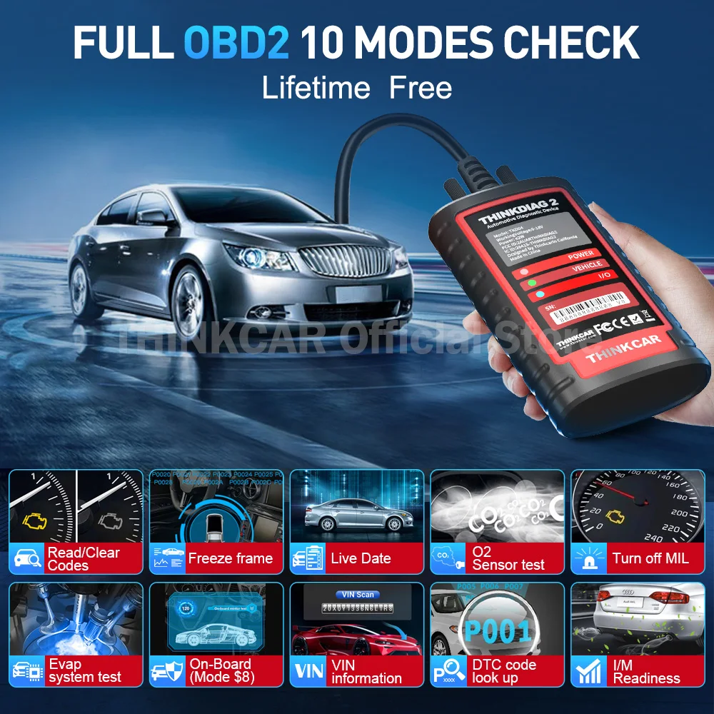 Thinkdiag Diagnostic Tool With Diagzone Software One Year Update Free