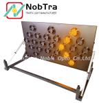 Painted Iron Traffic Management LED Arrow Board with 25 Amber Lamps