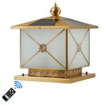 Remote Control LED Post Lamp Patio Outdoor Column Led Lights Post Exterior Laser