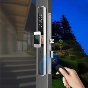 Wholesale Bridge Cut Smart Front Door Locks Tuya Waterproof Digital Fingerprint Code Door Lock from china suppliers