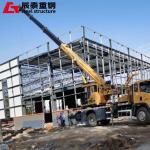 Safe Prefabricated Metal Buildings , Durable Steel Building Storage Workshop