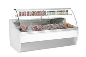 Wholesale Inner LED Lighting Refrigerated Deli Case , Deli Display Refrigerator Easy Cleaning from china suppliers