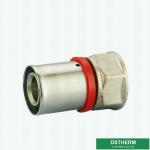 Customized Female Threaded Coupling Compression Brass Press Union Fittings For