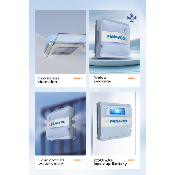 Intelligent Robot Vacuum Cleaner Remote Control Glass and Window Cleaning Robot Electric Window Cleaner Supplier