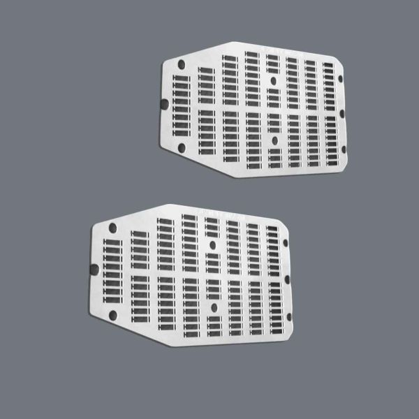 High Precision Etched EMI Shielding Cans with Micro-Vent Patterns & Solder Tabs