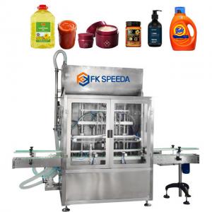 Wholesale 500ml-1000ml Automatic Vegetable Cooking Oil Filling Machine for Flexible Oil Packaging from china suppliers