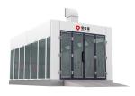 Auto Refinish Booth For Train Colleage Car Spray Booth Learning