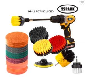 Wholesale 22pcs Power Drill Brush,Drill Scrubber Brush for car bathroom from china suppliers