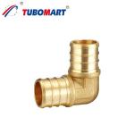 Residential Commercial Pex Plumbing Crimp Connectors Corrosion Resistance