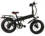 7 Speed 10AH 20 Inch Electric Fat Bike 36v 350w