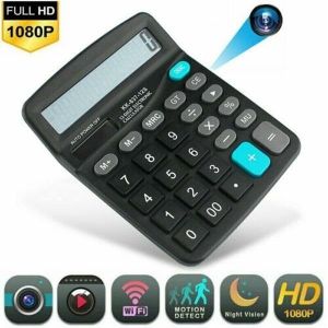 Wifi Desk Calculator Spy Camera Nanny Cam
