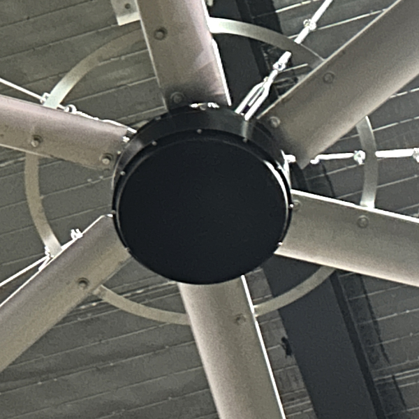 Fan Diameter 8FT-24FT PMSM Motor-Driven HVLS Ceiling Fan for Cable Production Workshop