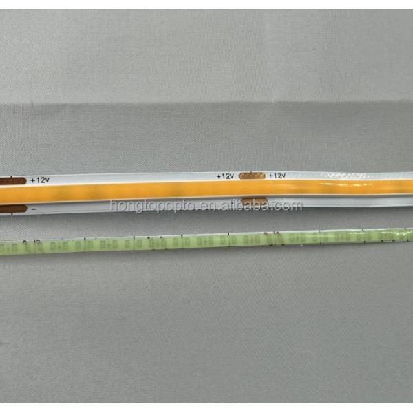5V 12V 24V COB Strip in Blue Red Green Yellow Warm White for 50000 Hours Lifespan