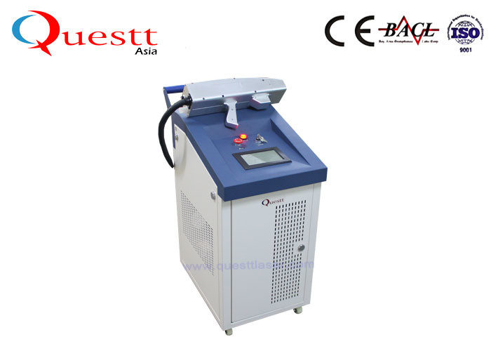 Air Cooling 100W Laser Cleaning Machine Removal Rust Engine Oil Coating