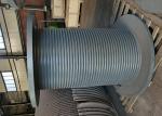 5 Layers 200m Capacity Steel Cable Drum Hydraulic For Assembling Winches